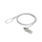 Candado para Notebook Slot Universal con Clave 1,8m de largo y 4mm / UT-LK050P - Miniatura 1