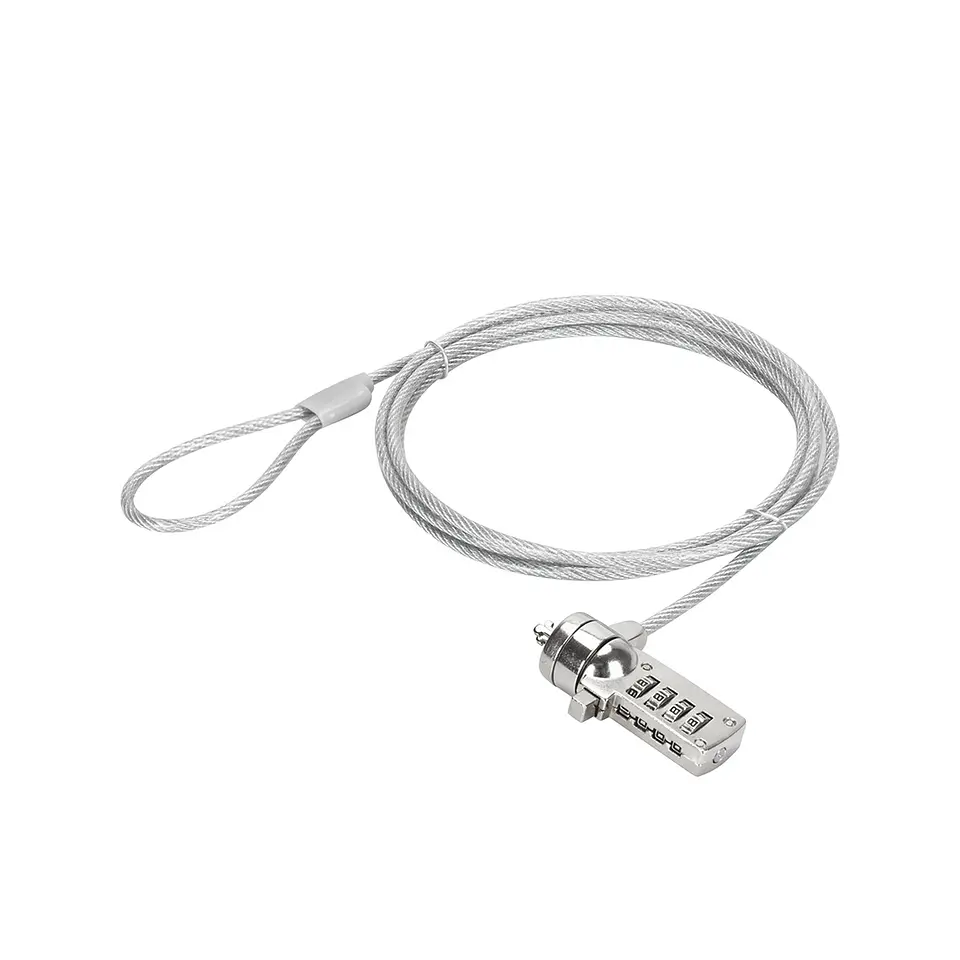 Candado para Notebook Slot Universal con Clave 1,8m de largo y 4mm / UT-LK050P 1