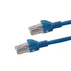 1M Cable de red CAT6 azul 1
