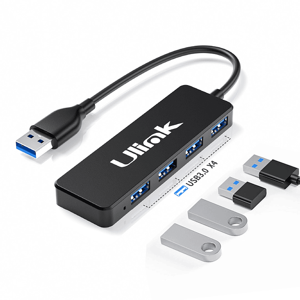 HUB USB 4 puertos USB 3.0 2