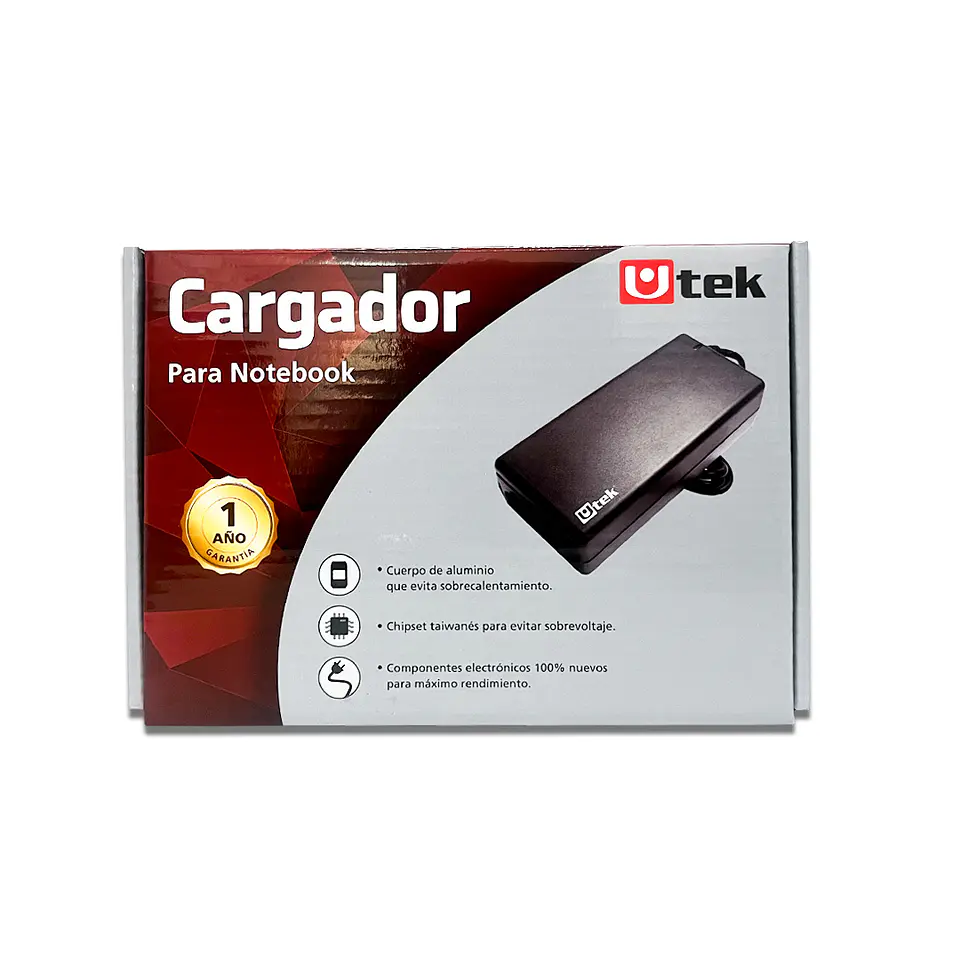 Cargador de notebook ACER 65W 19v 3.42A pta 3.0*1.0mm  2