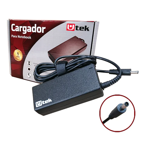 Cargador de notebook DELL 65W 19.5V 3.34A pta 4.5*3.0mm 