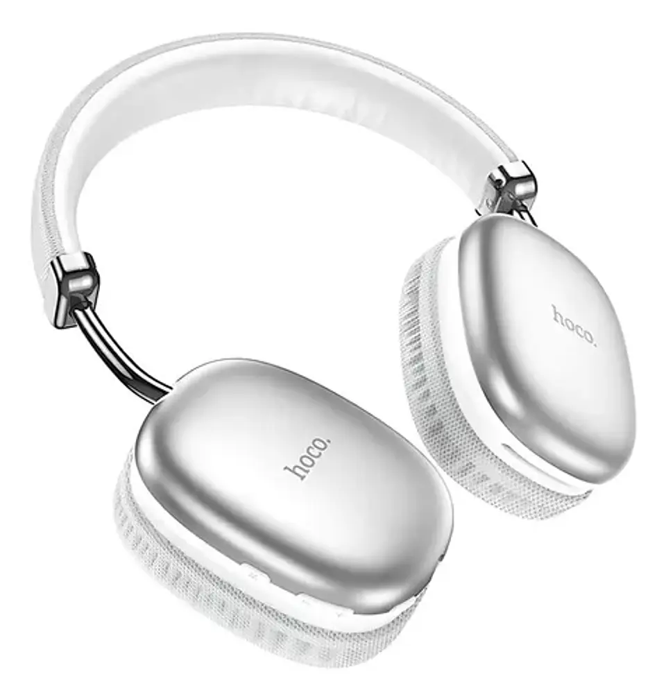 Audifonos Bluetooth W35 MAX plateado  2