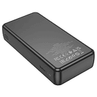 Bateria portatil borofone 20000mah 22.5w negra  2