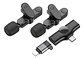 2 Microfonos inalambricos borofone usb-c y ligthning 2.4g 6H  - Miniatura 2
