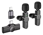 2 Microfonos inalambricos borofone usb-c y ligthning 2.4g 6H  - Miniatura 3