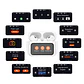 Audifonos hoco BT NAC EW72 pantalla touch  - Miniatura 2