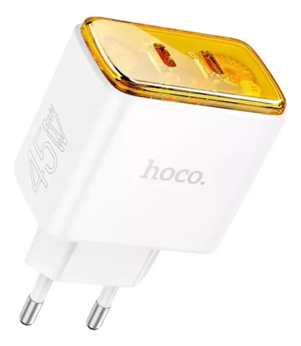 Cargador de pared HOCO 45W dual USB-C CS43A  1