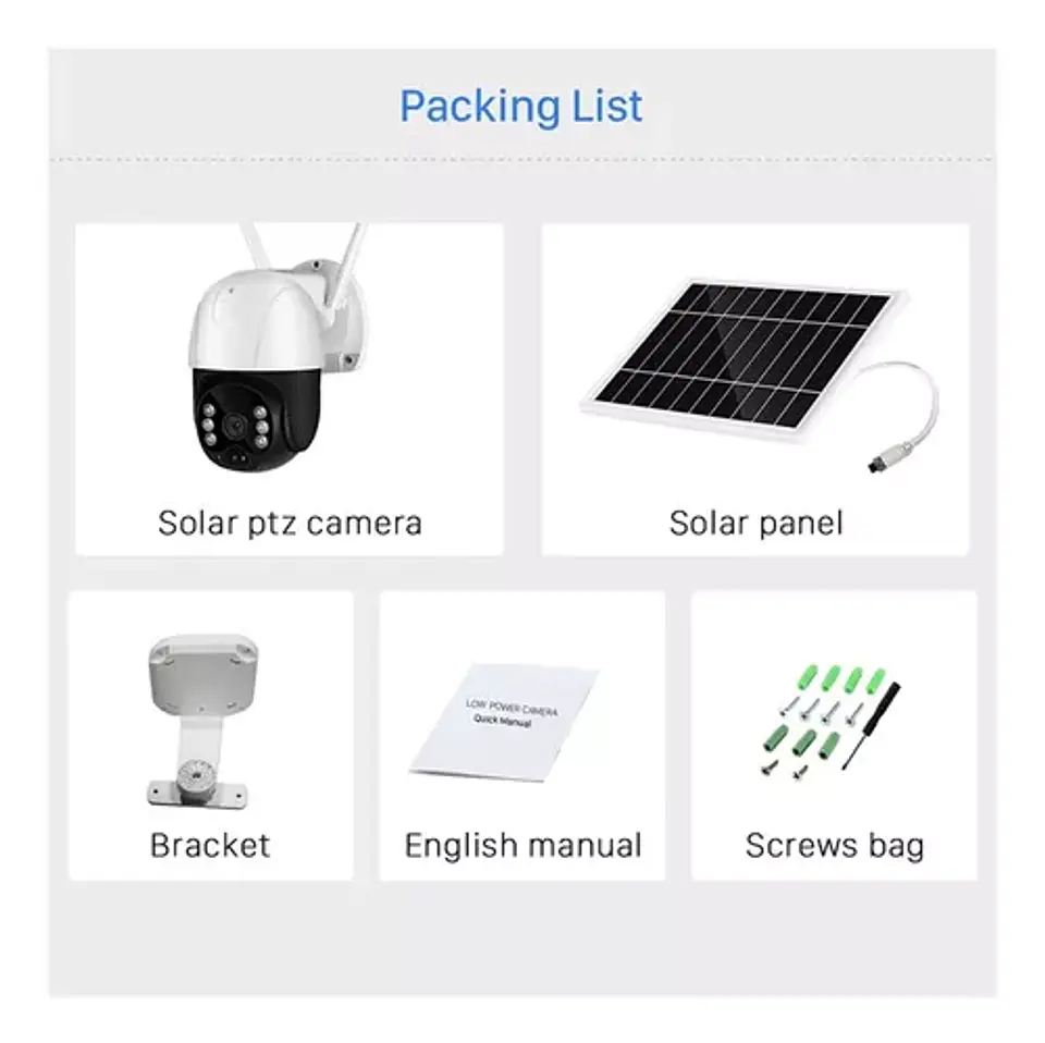 Camara solar WIFI 3MP DCG1450 Exterior  5