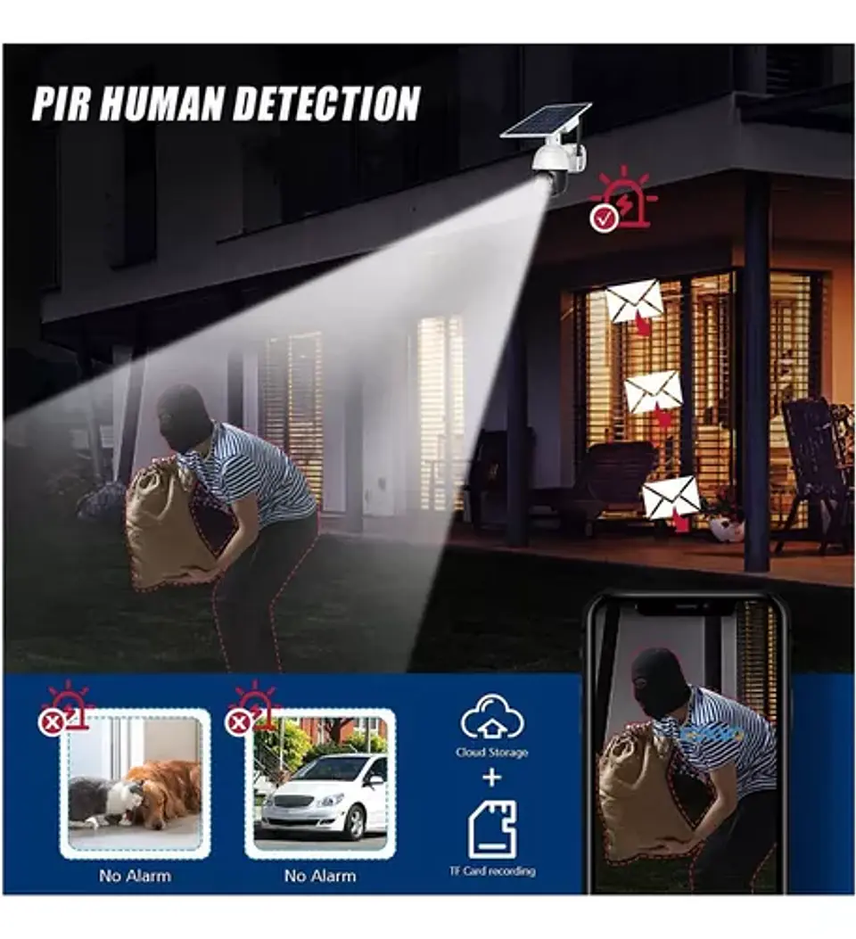 Camara solar WIFI 3MP DCG1450 Exterior  7