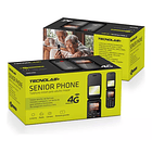 Telefono celular 4G senior tipo almeja Black  7