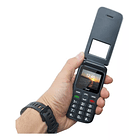 Telefono celular 4G senior tipo almeja Black  5