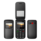 Telefono celular 4G senior tipo almeja Black  6