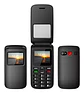 Telefono celular 4G senior tipo almeja Black  - Miniatura 6