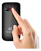 Telefono celular 4G senior tipo almeja Black  - Miniatura 4