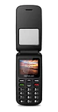 Telefono celular 4G senior tipo almeja Black  - Miniatura 2