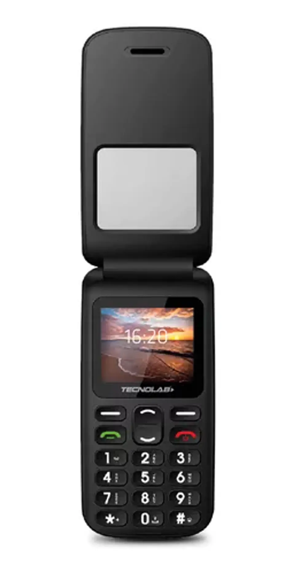 Telefono celular 4G senior tipo almeja Black  2