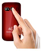 Telefono celular 4G senior tipo almeja RED  - Miniatura 2