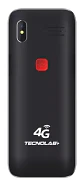 Telefono celular 4G senior pantalla 2.8 dual sim Negro  - Miniatura 2