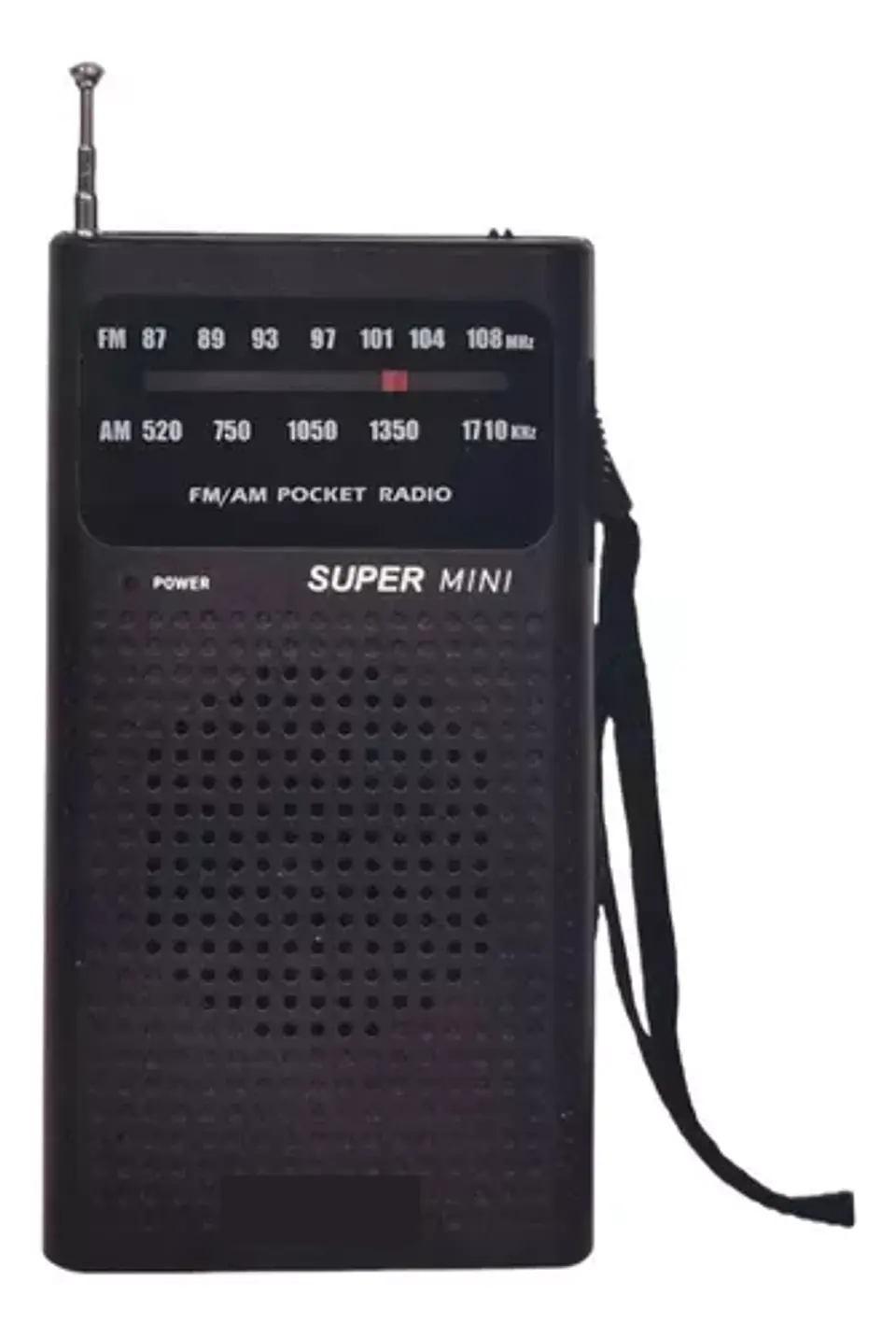 Radio portatil AM/FM audifonos negra TL632  1