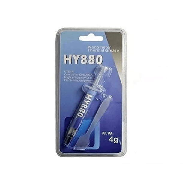 Pasta térmica 4G disipadora de calor jeringa HY880  1