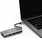 HUB USB-C 8 en 1 (1 RJ45 + 1 HDMI + 2 USB 3.0 + 1 USB 2.0 + 1 USB-C PD 100W + 1 MICROSD + 1 SD)  - Miniatura 3