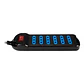 Alargador multiple 6 entradas con switch 5 MTS PHILCO  - Miniatura 5