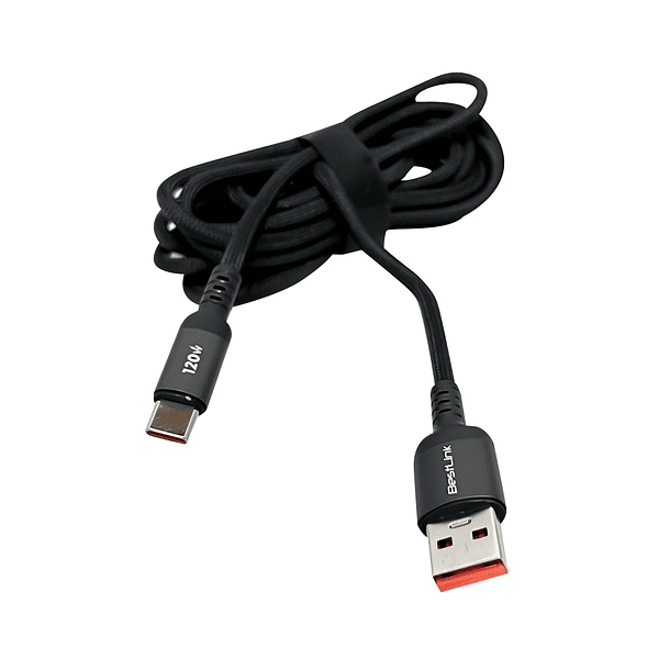 Cable de carga rapida USB- USB-C 120W 2mts  2