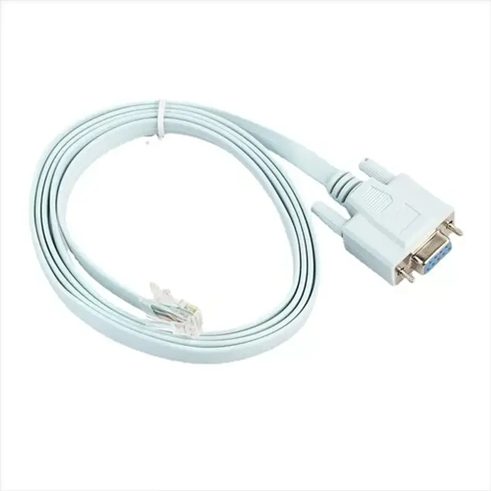 Cable RJ45-Macho DB9-Hembra DE-09/H p/Puerto RS232 Console Switch 1,8m  1