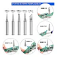 Kit Cautin Para Soldar Electrico Punta Tipo Lapiz Estano  - Miniatura 2