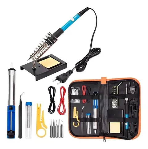 Kit Cautin Para Soldar Electrico Punta Tipo Lapiz Estano 