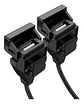 Cargador de moto HOCO Z45A PUERTO USB negro - Miniatura 2