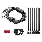 Cargador de moto HOCO Z45A PUERTO USB negro 4