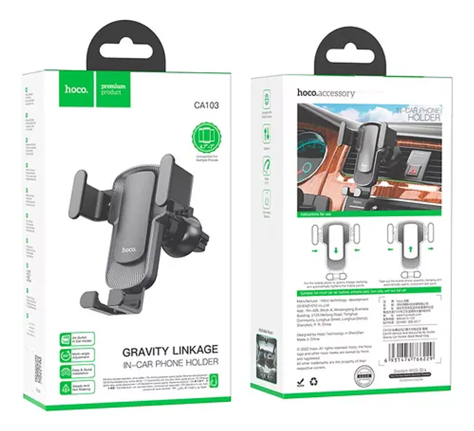 Hoco Soporte Celular Ca103 Para Android Y iPhone 4