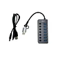 HUB DUAL USB-C y USB 7 puertos USB 3.0 - Miniatura 2