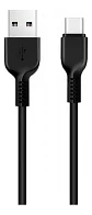 Cable de carga 1 metro HOCO USB-C X20 3A NEGRO - Miniatura 2