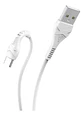 Cable de carga 1 metro HOCO USB-C X20 3A BLANCO  - Miniatura 1
