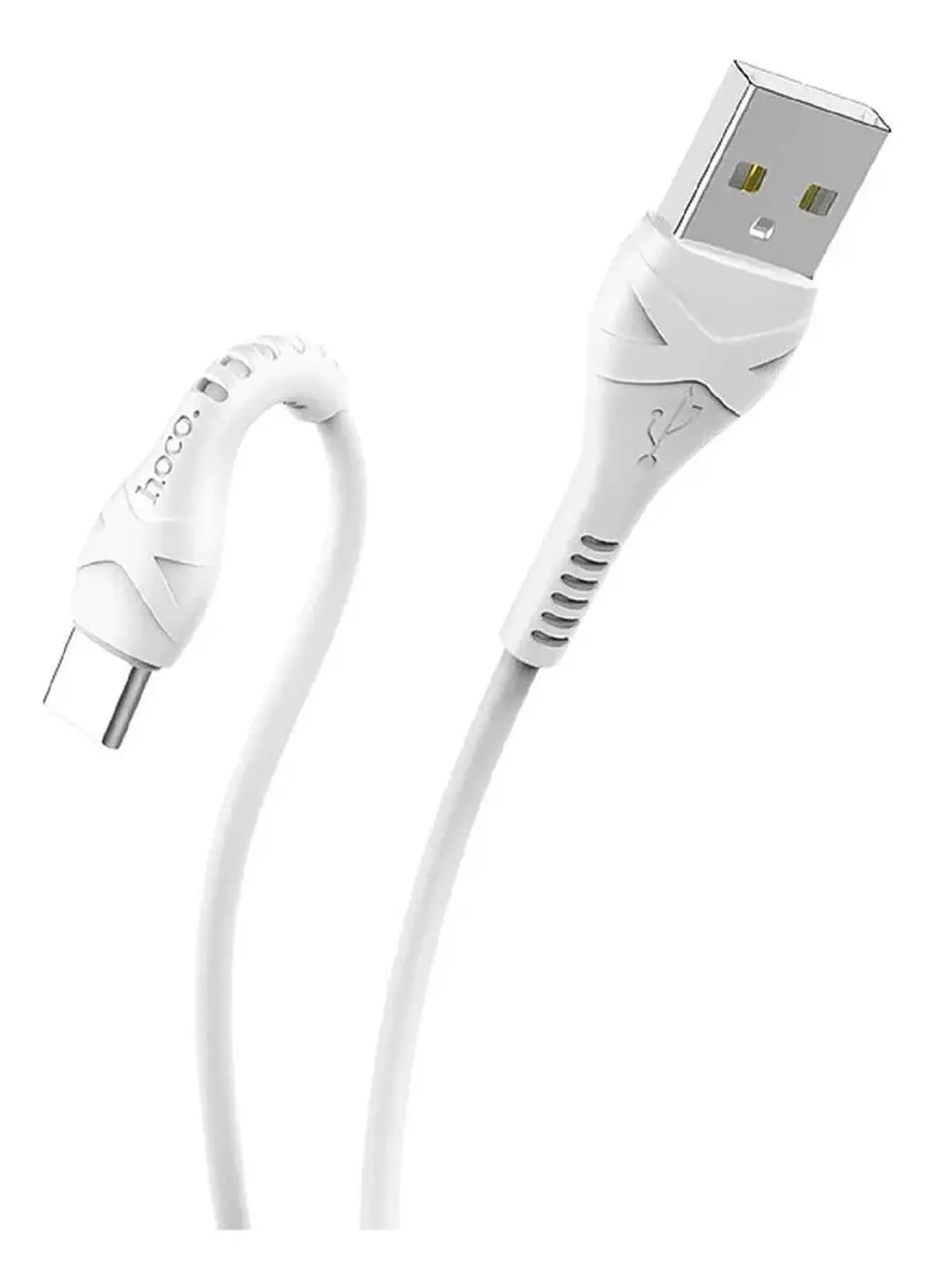 Cable de carga 1 metro HOCO USB-C X20 3A BLANCO  1