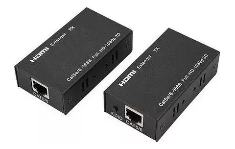 Extensor Video Hdmi Por Cable Utp Activo Rj45 Hasta 60m 