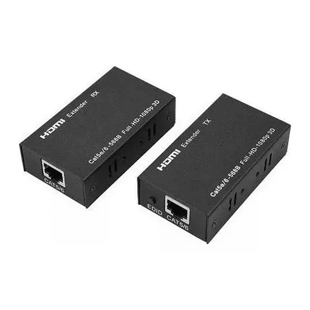 Extensor Video Hdmi Por Cable Utp Activo Rj45 Hasta 60m  1