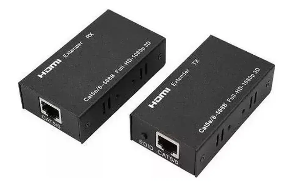 Extensor Video Hdmi Por Cable Utp Activo Rj45 Hasta 60m  1
