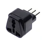 Adaptador Enchufe Americano Europeo A Nacional - Miniatura 2