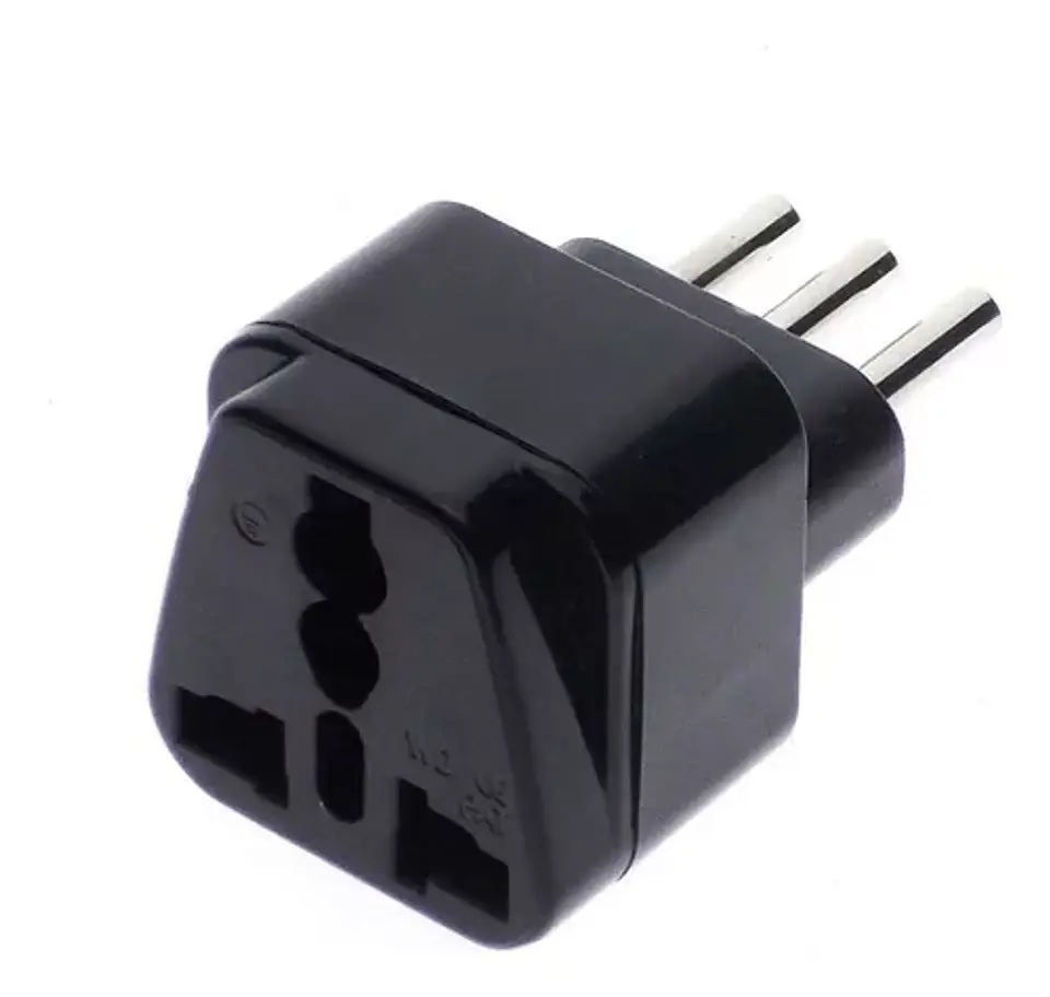 Adaptador Enchufe Americano Europeo A Nacional 2