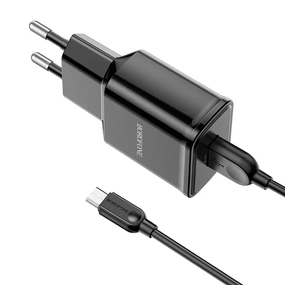 Cargador microusb QC 3.0 Borofone BA59A  1