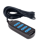 Alargador multiple 4 entradas 3 metros Philco  2