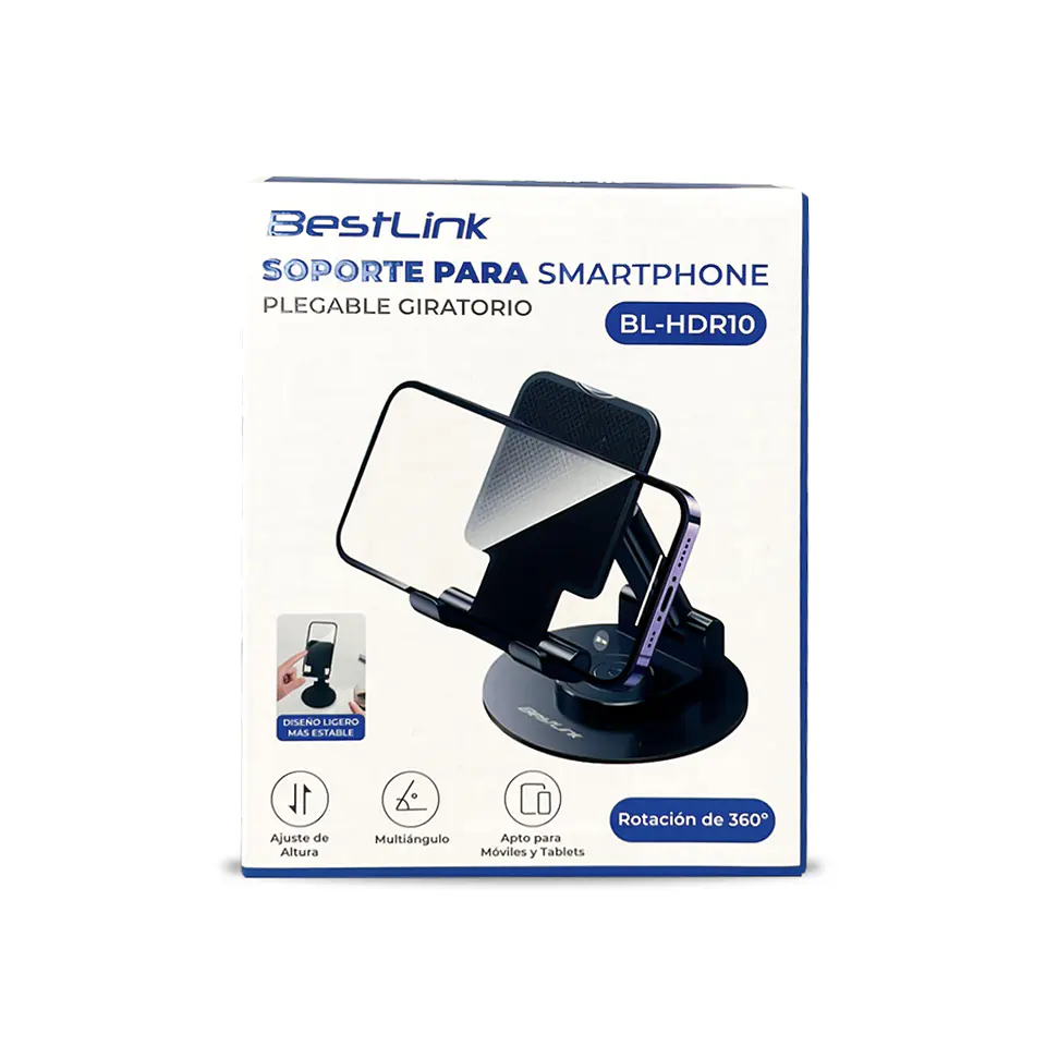 Soporte universal giratorio smartphone BESTLINK  6