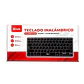 Teclado inalambrico bluetooth y 2.4GHZ ultradelgado UTEK  - Miniatura 7