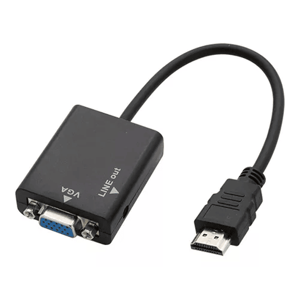 Adaptador de Imagen HDMI a VGA 1080p 1