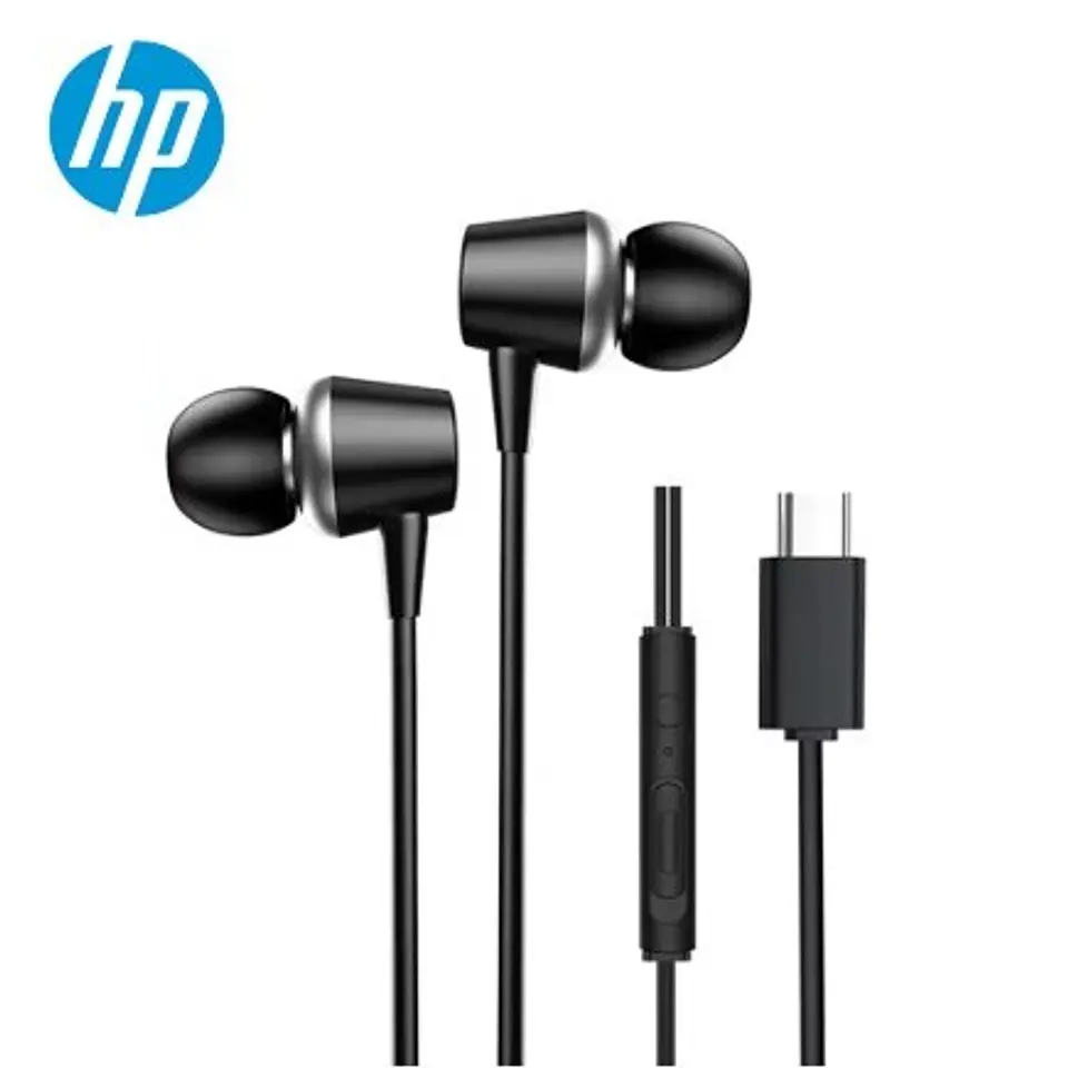 Audifonos TIPO C HP DHE-7000C Negro  1
