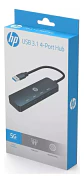 HUB USB 4 puertos USB 3.1 HP - Miniatura 3